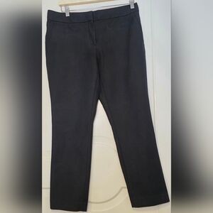Ann Taylor Devin Fit Ankle Pants Dark Navy Women's Size 6